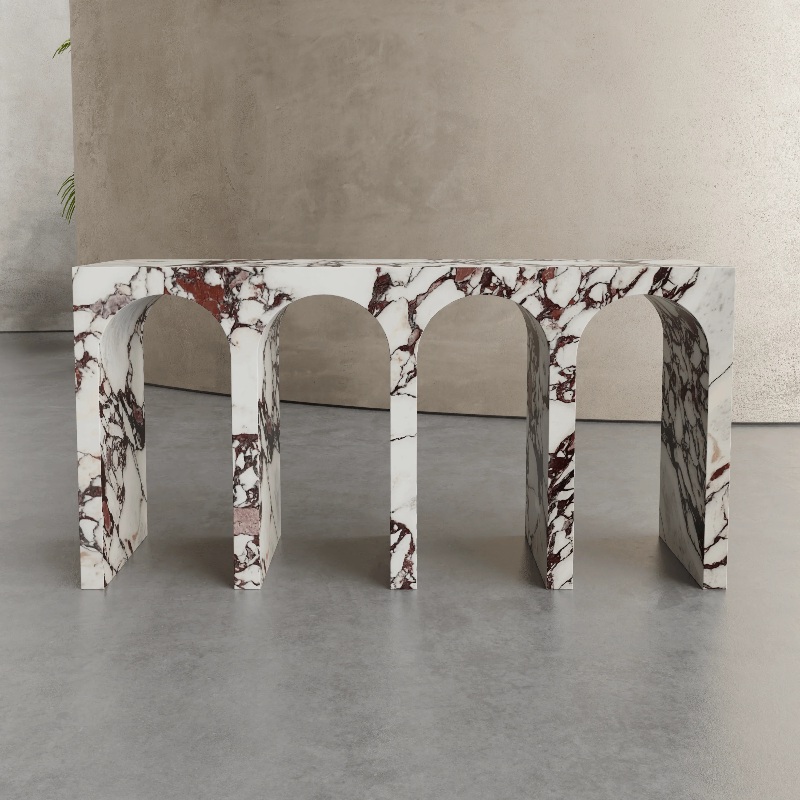 Calacatta Viola Marble Table